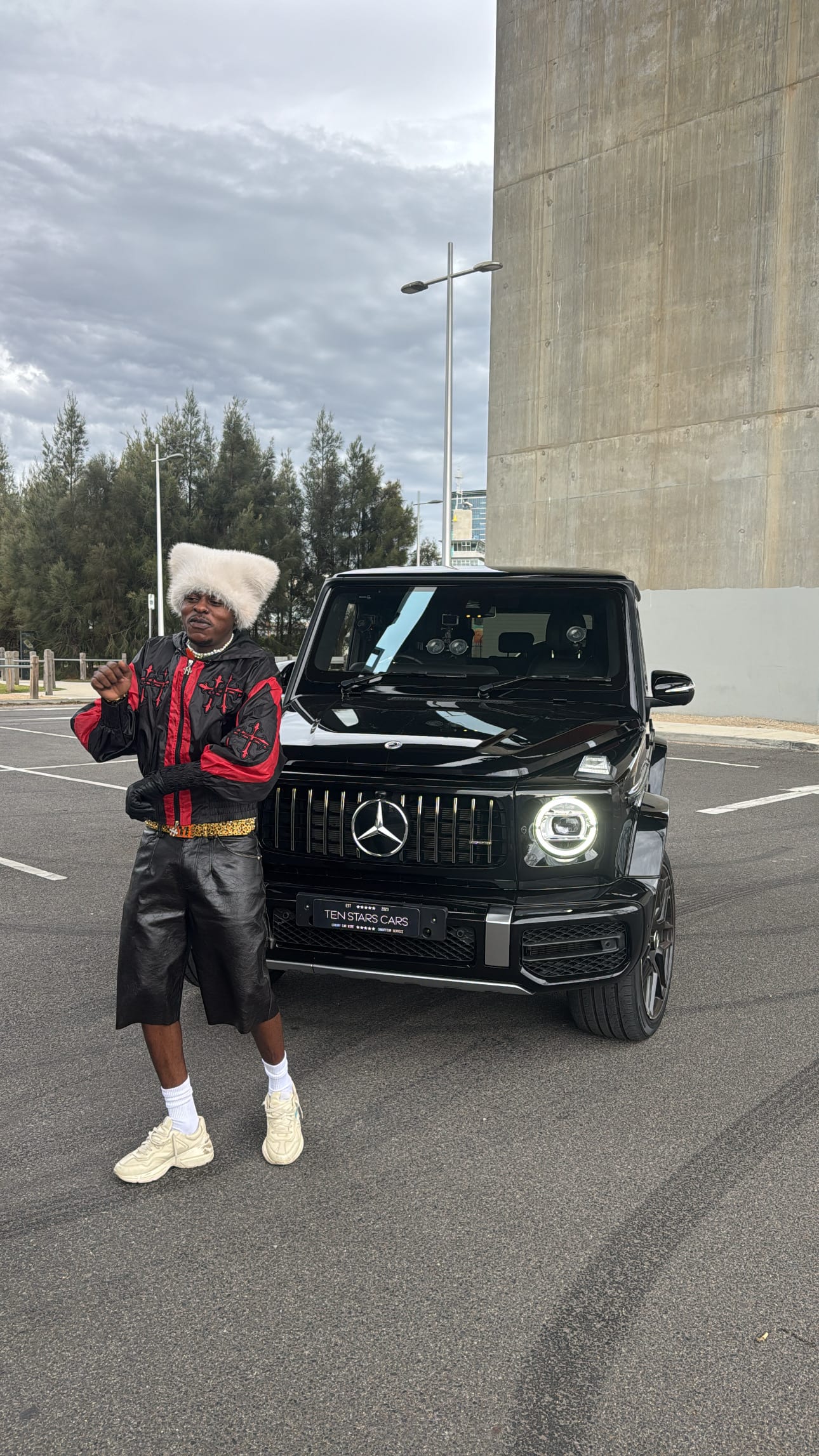 Musa Keys, vehicle supplied by Ten Stars Cars