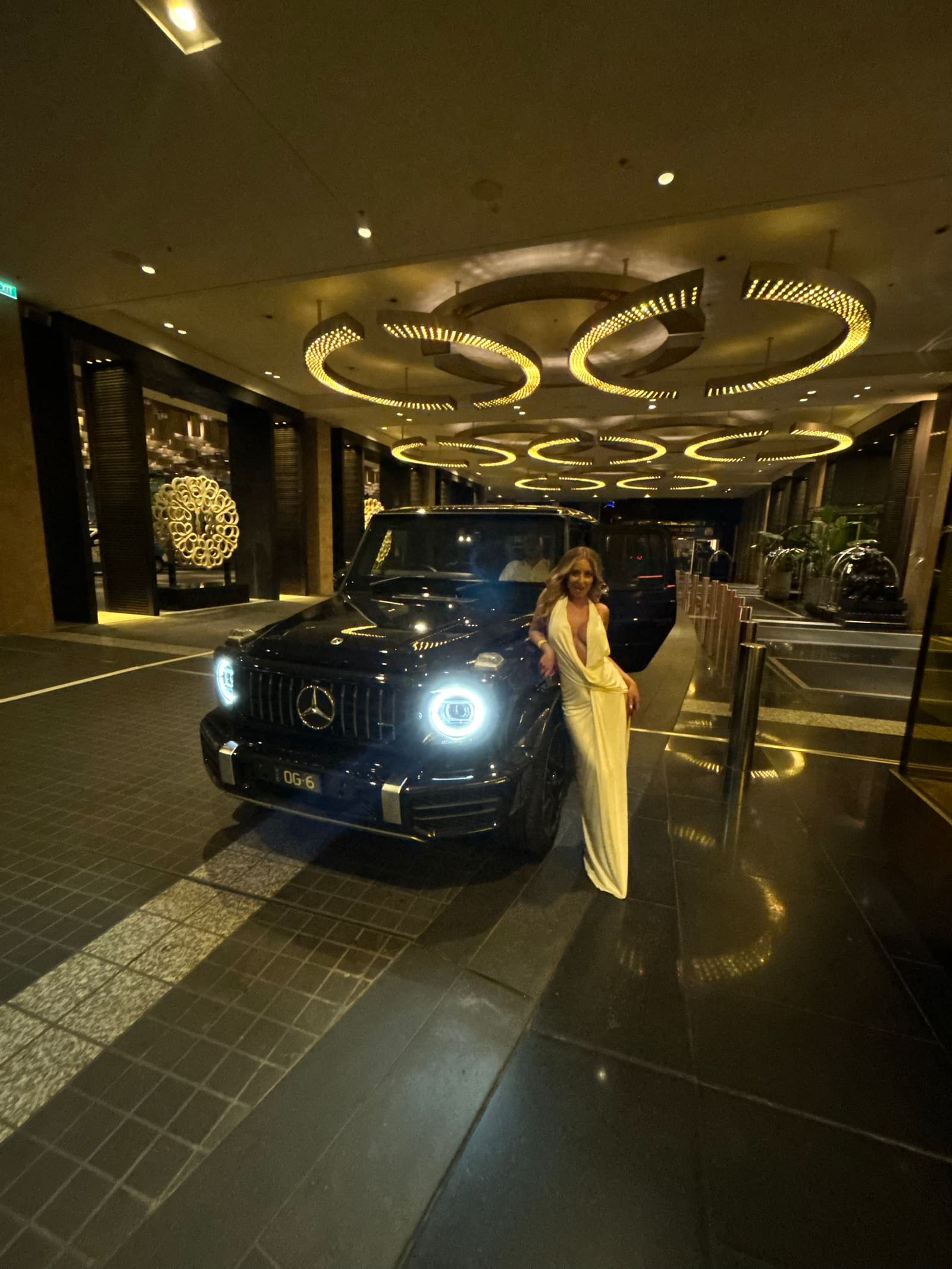 Mercedes-Benz G Wagon, an evening event