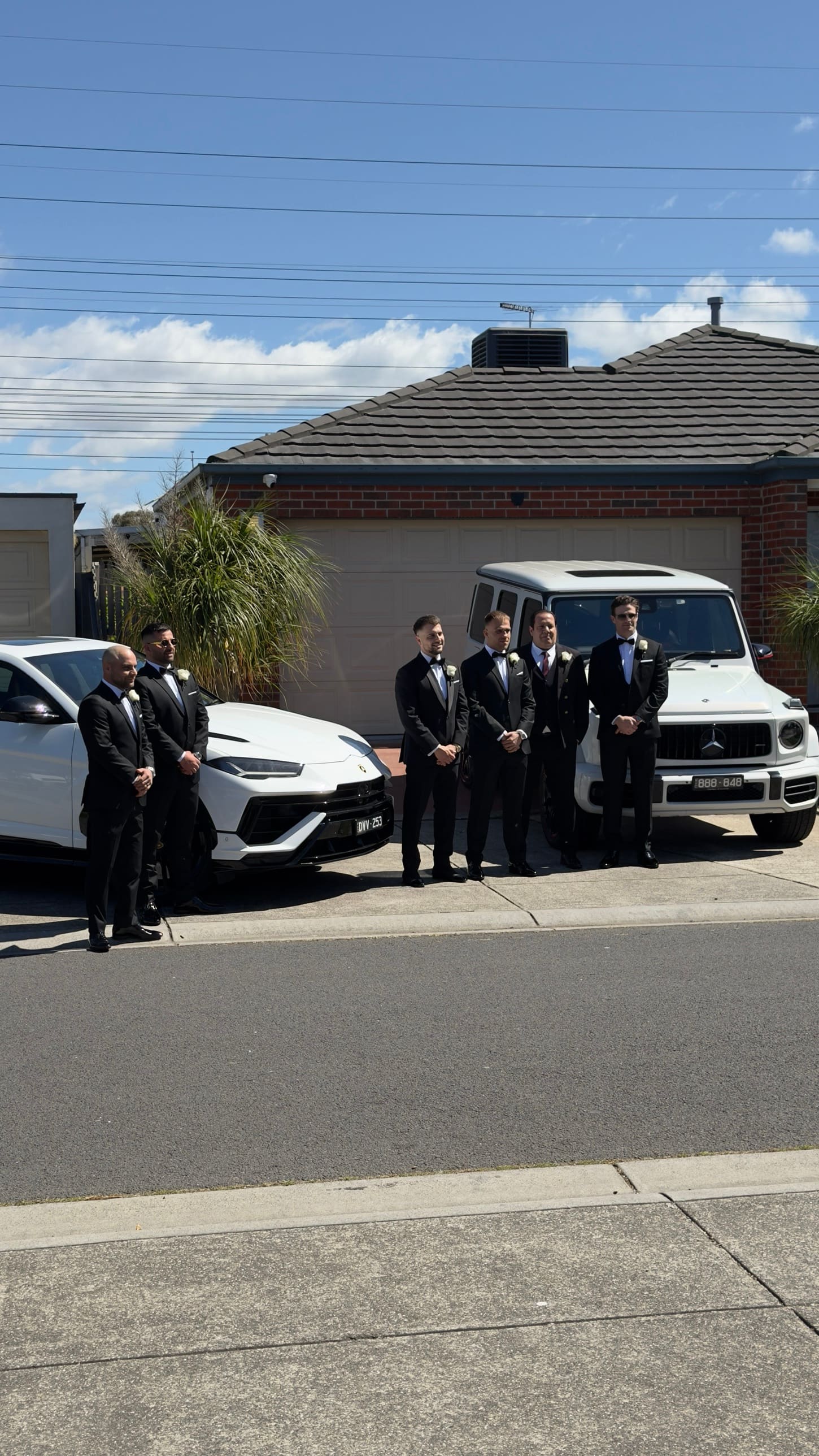 Lamborghini Urus S and Mercedes-Benz G63, the groomsmen