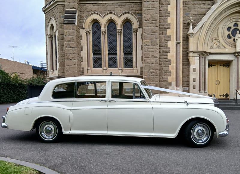 1960 Rolls-Royce Phantom V wedding car in Melbourne